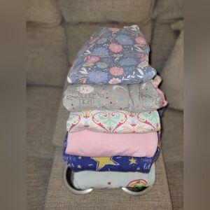 6 x Sleeping Baby Flying Squirrel Sleepers In Fair Used Condition.